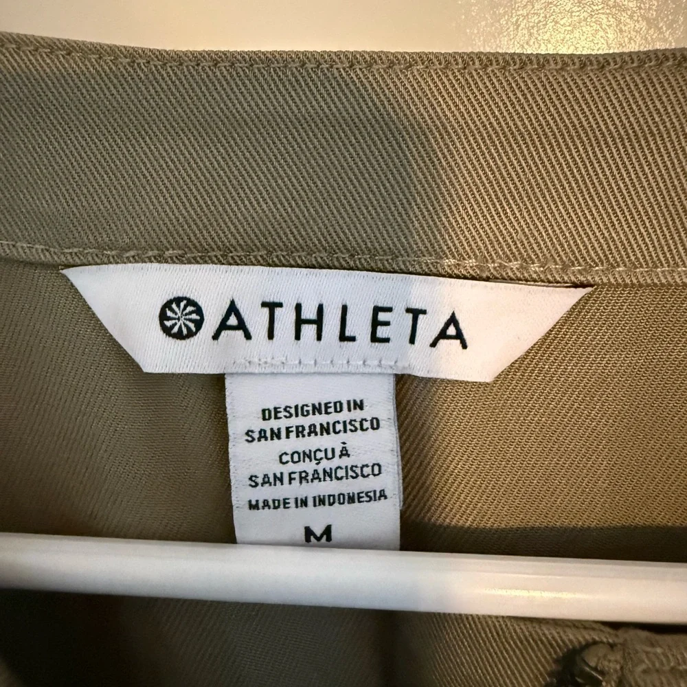 Athleta Olive Green Celestial Jumpsuit - Picture 6 of 8